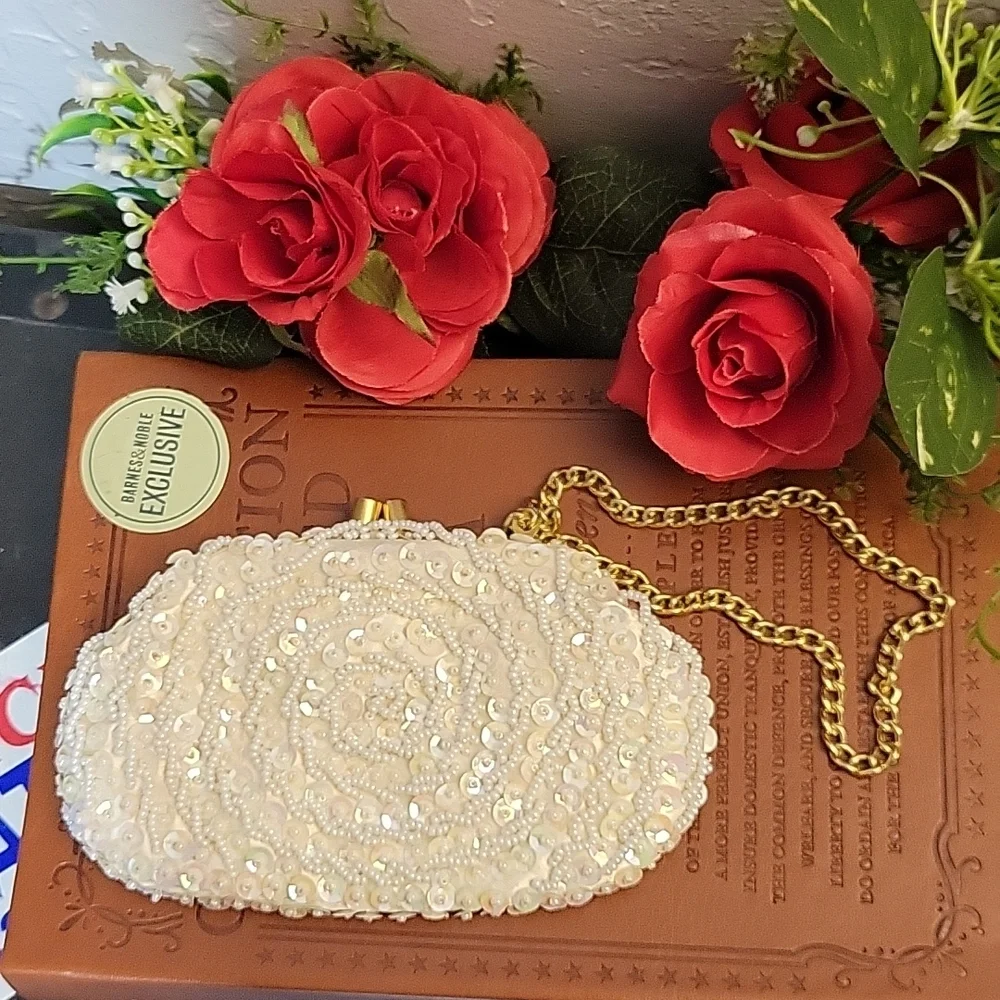 N/A beaded sequined